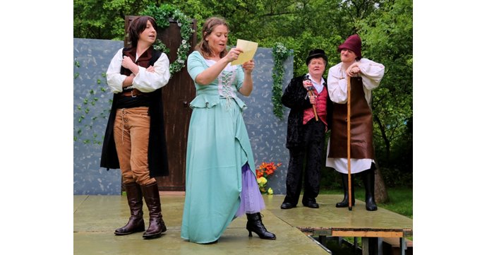 Rain or Shine's As You Like It at Hailes Abbey