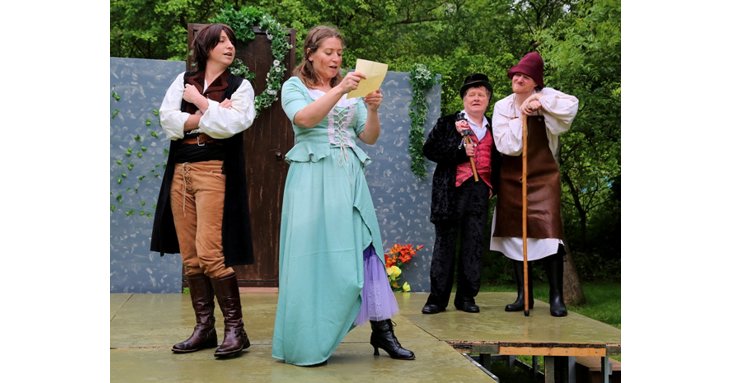 Don't miss Rain or Shine's As You Like It performances across Gloucestershire.