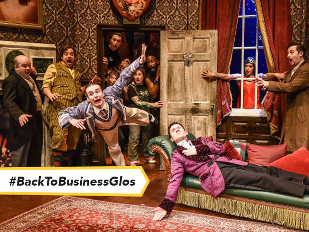 The Play That Goes Wrong will be one of the first full capacity shows on the Everyman Theatre’s stage this summer.