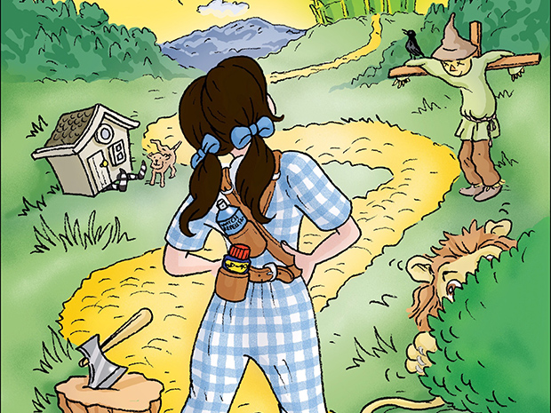 The Wonderful Wizard of Oz at Painswick Rococo Garden