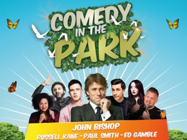 Summer 2022 will see a whole host of big-name comedians including John Bishop take to the stage at Gloucester Park.