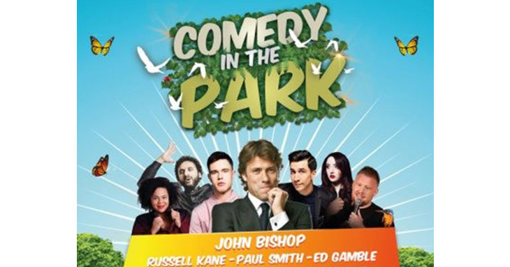 Summer 2022 will see a whole host of big-name comedians including John Bishop take to the stage at Gloucester Park.