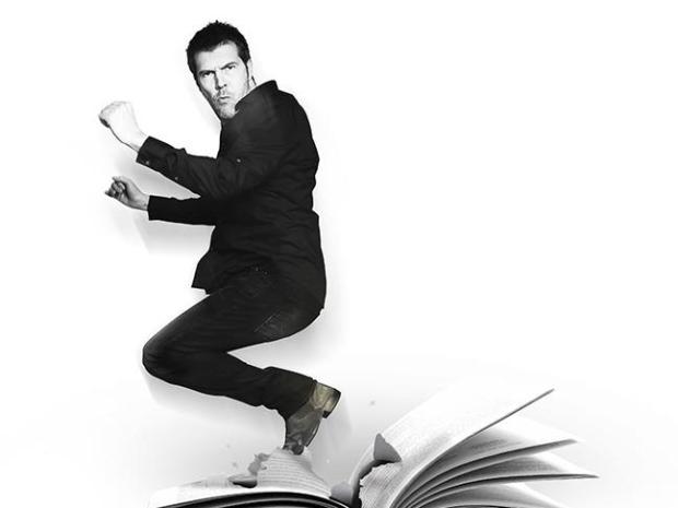 Watch hilarious comedian, Rhod Gilbert live at Cheltenham Town Hall.
