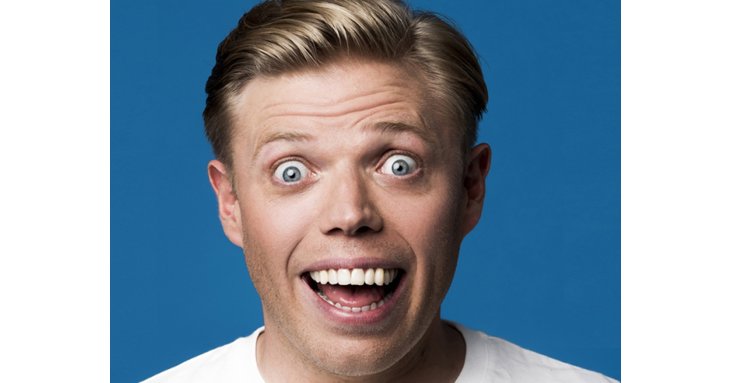 Dont miss 'Mouth of the South' Rob Beckett at Cheltenham Racecourse next November.