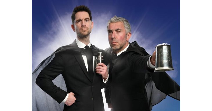 The Thinking Drinkers bring their new show Heroes of Hooch to Gloucester Guildhall for a special night of laughter and learning in November 2019.