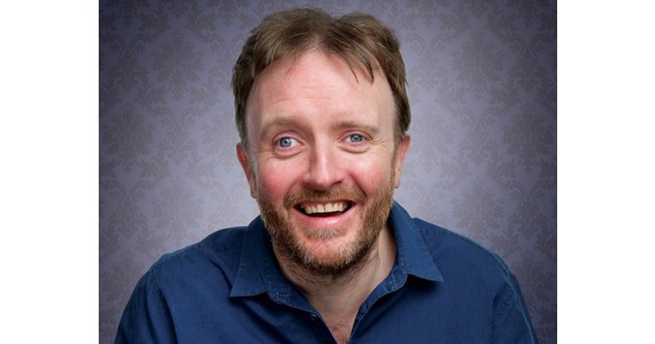 Known as that blind comedian, Chris McCausland is set to bring the house down during his set at Gloucester Cathedral.