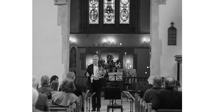 Images from Music in Country Churches 2021 performance. Image credit Graham England .
