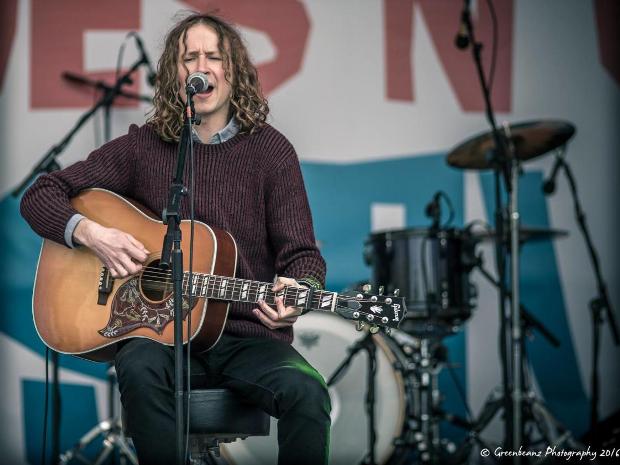 Expect bluesy music and exceptional guitar-playing when Adam Sweet plays at Cafe Rene.