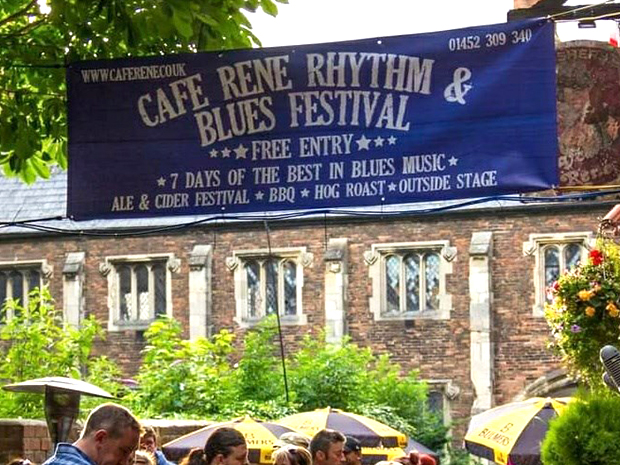 Café René Gloucester Rhythm and Blues Festival is returning this summer