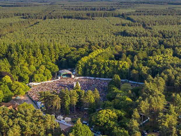 The Forest Live concerts due to take place in June 2021 at Westonbirt Arboretum have been postponed until 2022. &copy; Lee Blanchflower.