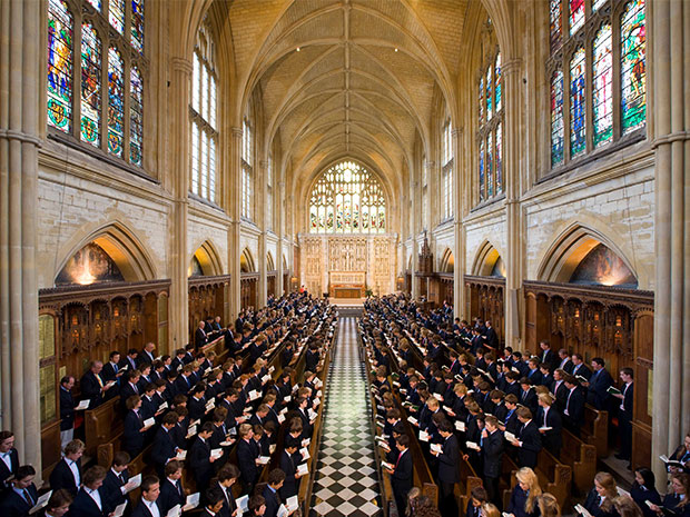 Enjoy a magnificent recital at Cheltenham College's chapel.