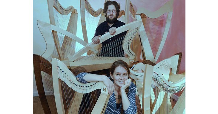 Stroud-based Hands on Harps is giving away 100 free tickets to harp lessons, this Christmas 2021.