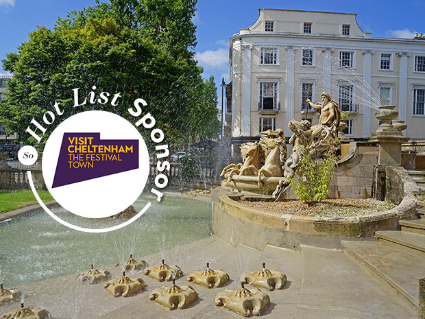 Visit Cheltenham is encouraging people to Find Your Happy Place in Cheltenham as the town reopens.