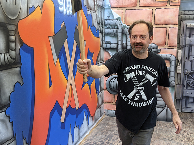 Axe throwing coming to Cheltenham