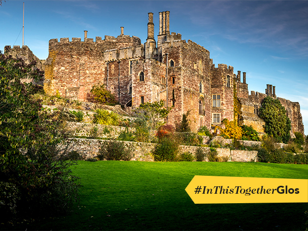 Berkeley Castle turns blue to celebrate Gloucestershire’s NHS workers