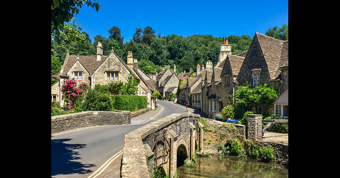 Castle Combe in the Cotswolds named prettiest village in the UK
