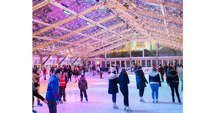 The ice rink in Imperial Gardens in Cheltenham was due to be the only one in Gloucestershire to offer skating in all weather.