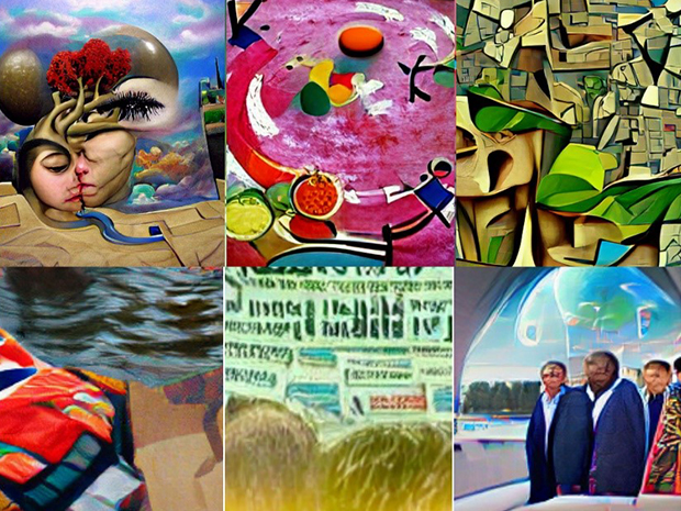 The world’s first AI Cheltenham Science Festival curator is giving away free art inspired by COP26