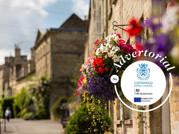 Cotswold District Council is encouraging people to visit its high streets safely