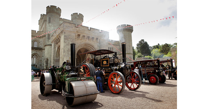 Explore an impressive line-up of vintage steam engines and classic cars at Eastnor Steam and Vintage 2022.