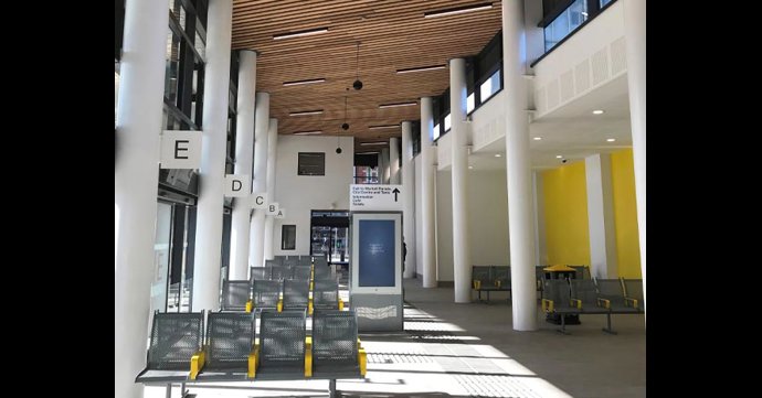 First look inside the new Gloucester Bus Station