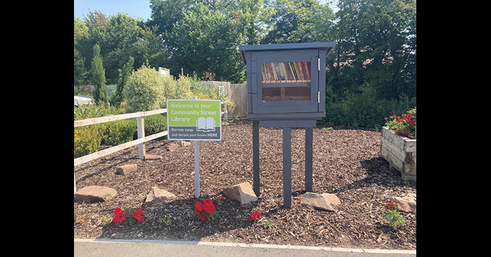 Gloucestershire apprentices create free street libraries