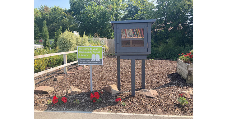 Joinery apprentices, Drew Lewis and Ethan Godwin, have created two free street libraries at housing developments in Wotton-under-Edge and Stonehouse.