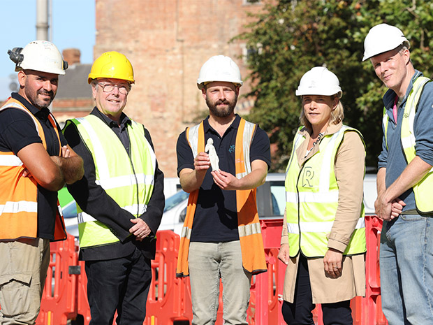 An 1,800-year-old figurine has been uncovered by archaeologists in Gloucester