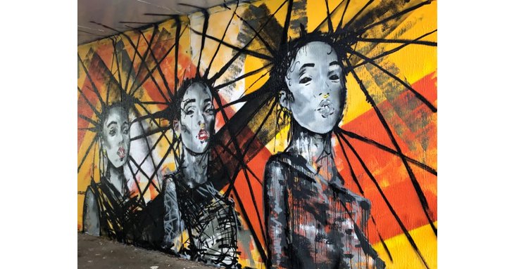 Street artists took over sites across town for the annual Cheltenham Paint Festival.