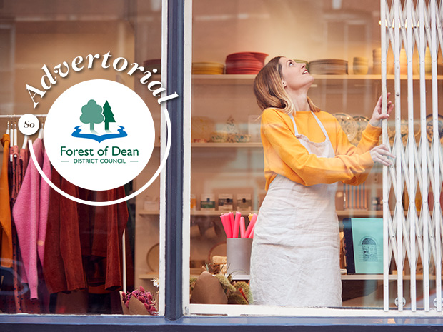 Forest of Dean District Council is helping local start-ups to get off their feet with a dedicated business grant for those registered after April 2020.