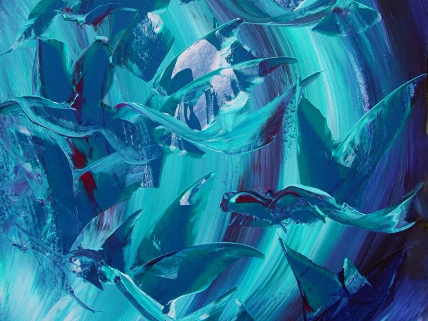 Into the Blue exhibition at Nature in Art 