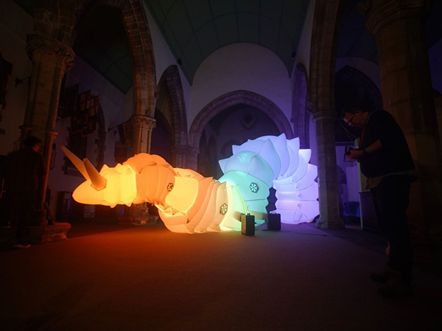 A giant illuminated snail is coming to Gloucester Cathedral