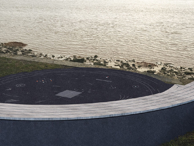 New public artworks being installed at Lydney Harbour