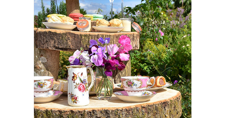 Enjoy a delightfully sweet treat with loved ones, with the chance to win an exclusive afternoon tea at the beautiful garden at Miserden.