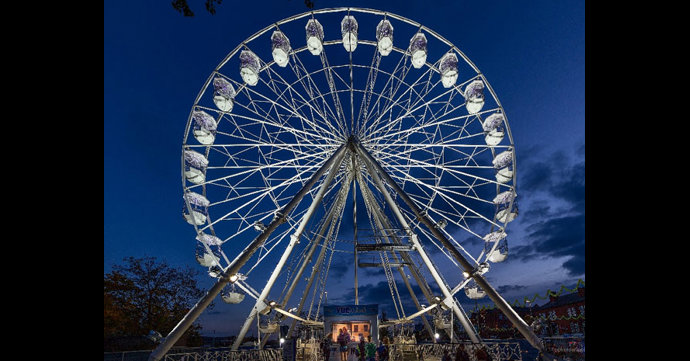 Cheltenham's big wheel is back for 2020 
