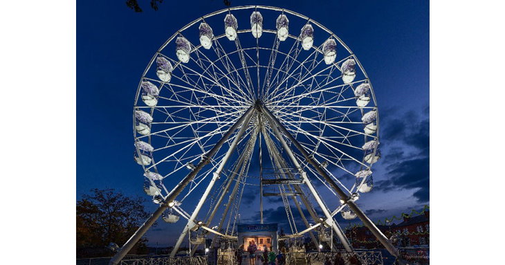 Cheltenham's big wheel will return in February 2020 as part of Light Up Cheltenham.