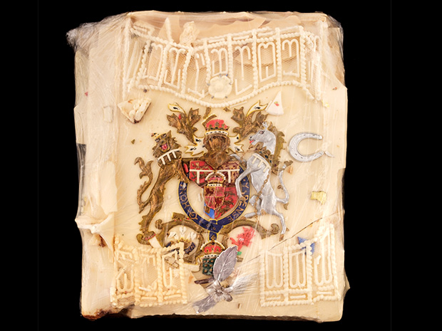 Prince Charles and Princess Diana’s wedding cake sells at auction in Gloucestershire