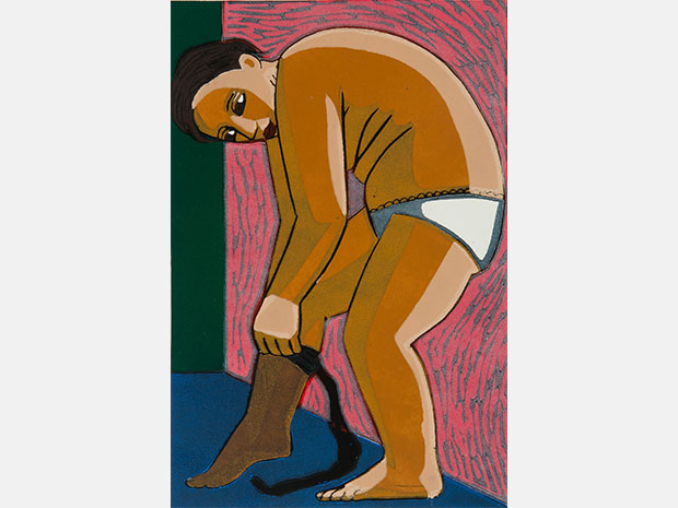 Putting on Tights  Anita Klein.