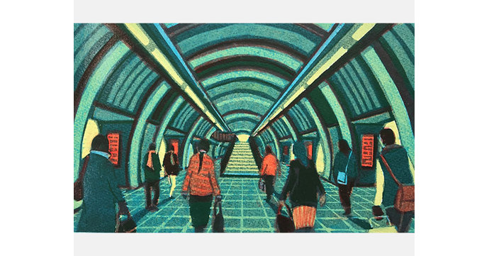 The Royal Society of Painter-Printmakers' Rebels exhibition at Chapel Arts