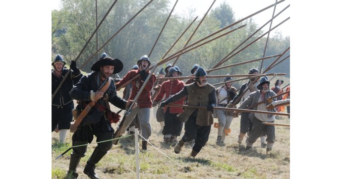 Siege of Gloucester re-enactment