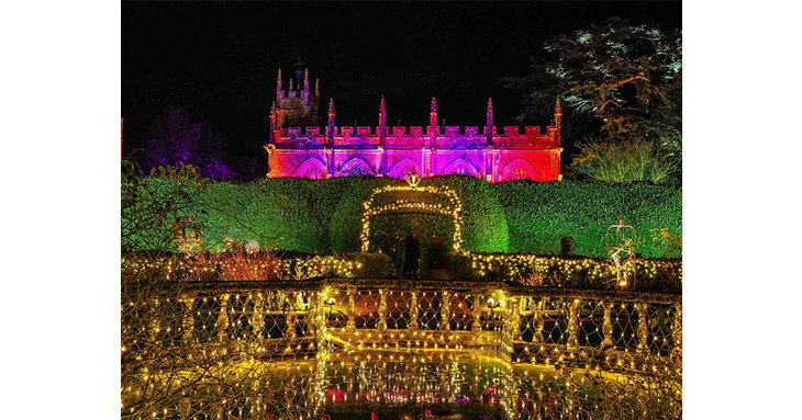 Wander through enchanting scenes at Sudeley Castles Spectacle of Light.