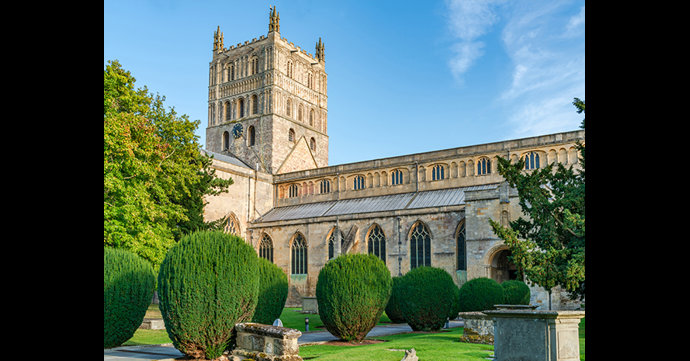 Tewkesbury Abbey is celebrating its 900th year