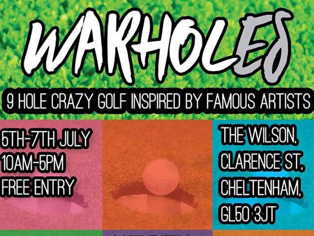 Warholes crazy golf event will combine golf with inspiration from famous artists