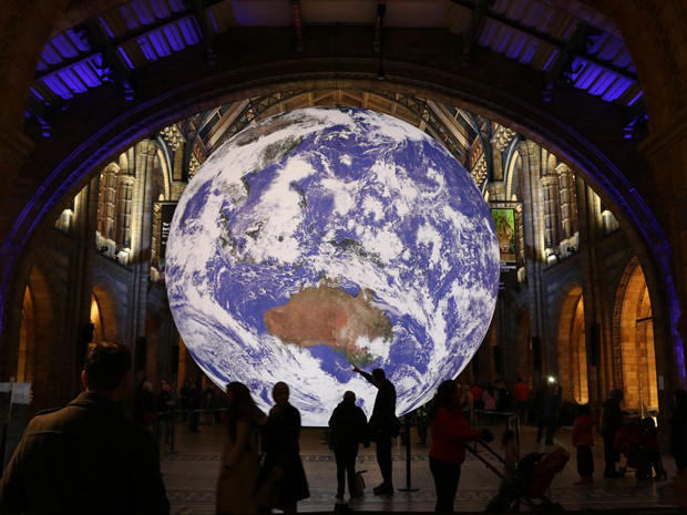 See Luke Jerrams new art installation by winning an evening viewing of Gaia at Gloucester Cathedral.
