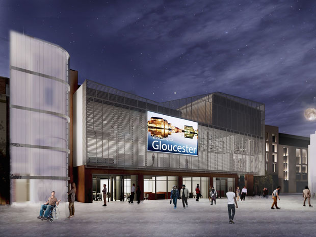 View of refurbished Kings House from King's Square