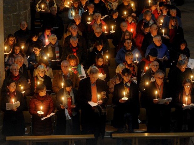 While we can't get together like previous years at Gloucester Cathedral, join in from home with its online Christmas celebration service.