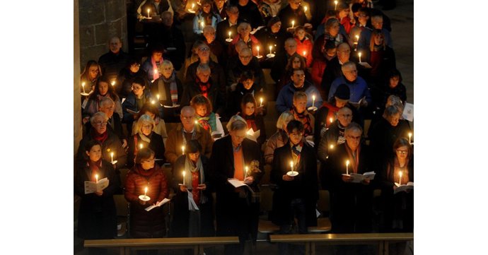 Online Christmas celebration service at Gloucester Cathedral