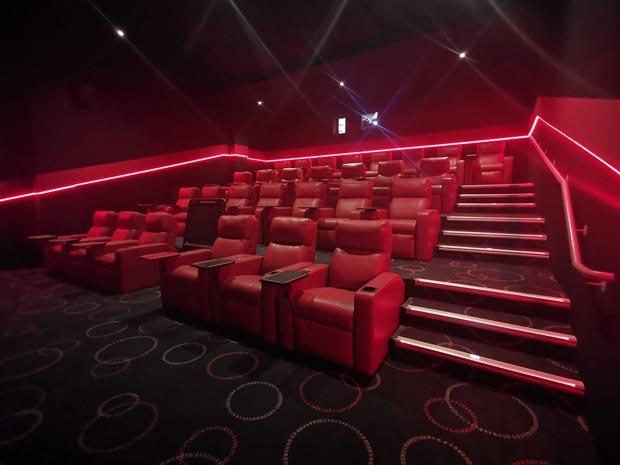 ViP offers smaller screening rooms for a luxurious feel.