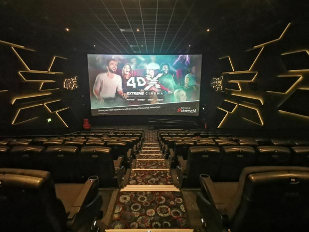 4DX is an immersive experience for film fans.