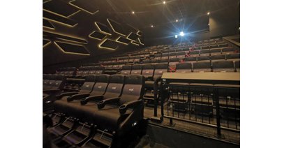 The 4DX screens have bespoke seating which moves with the action on screen.